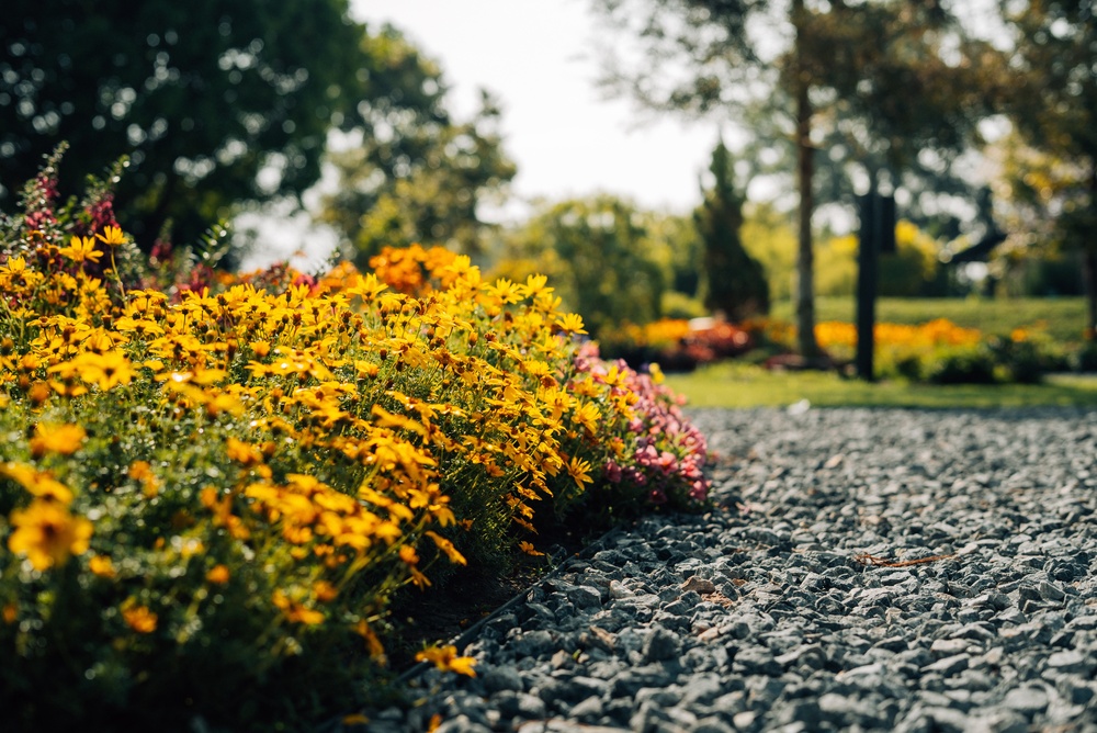 jardin aménagé en mayenne